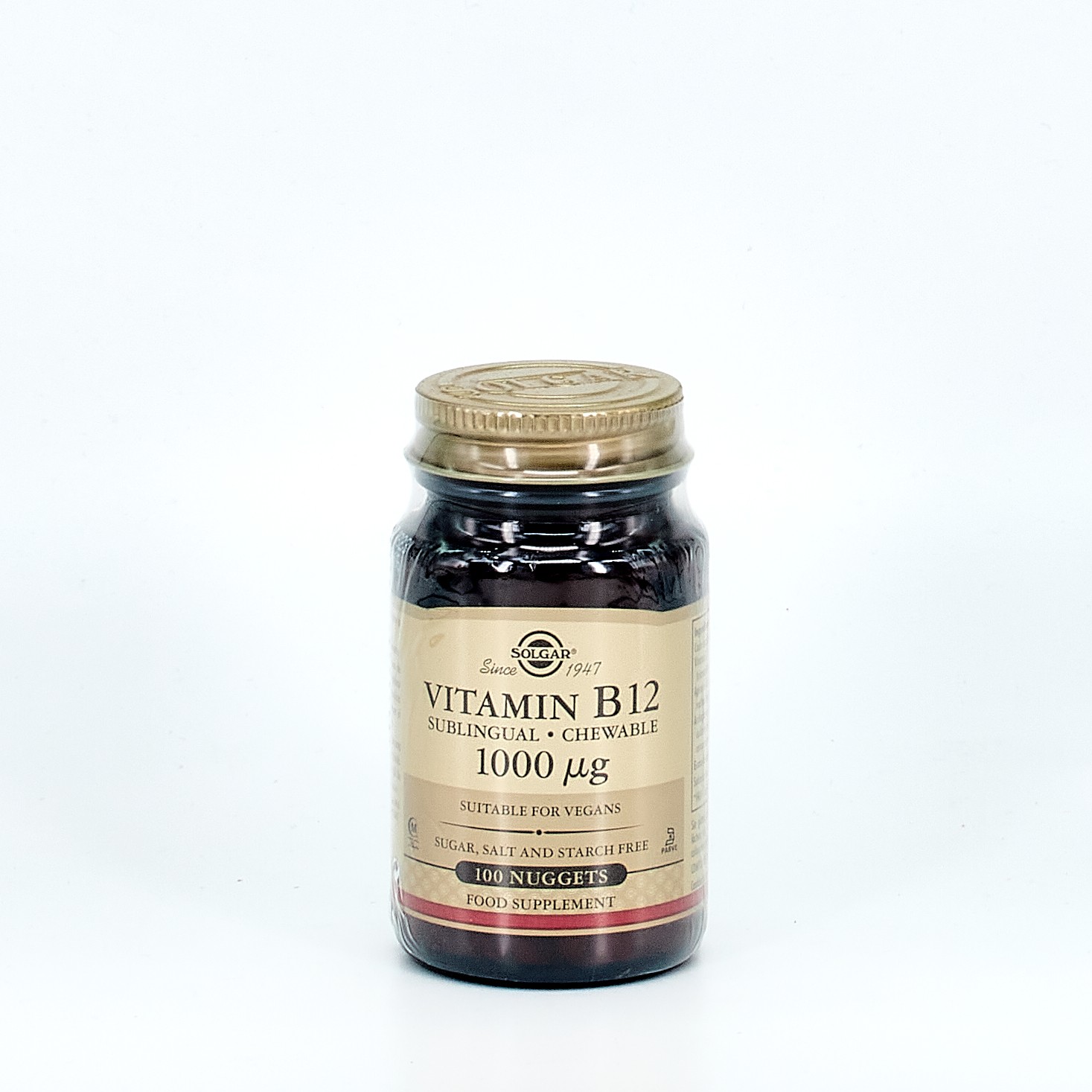 Solgar Vitamina B12 1000 μg, 250 cápsulas