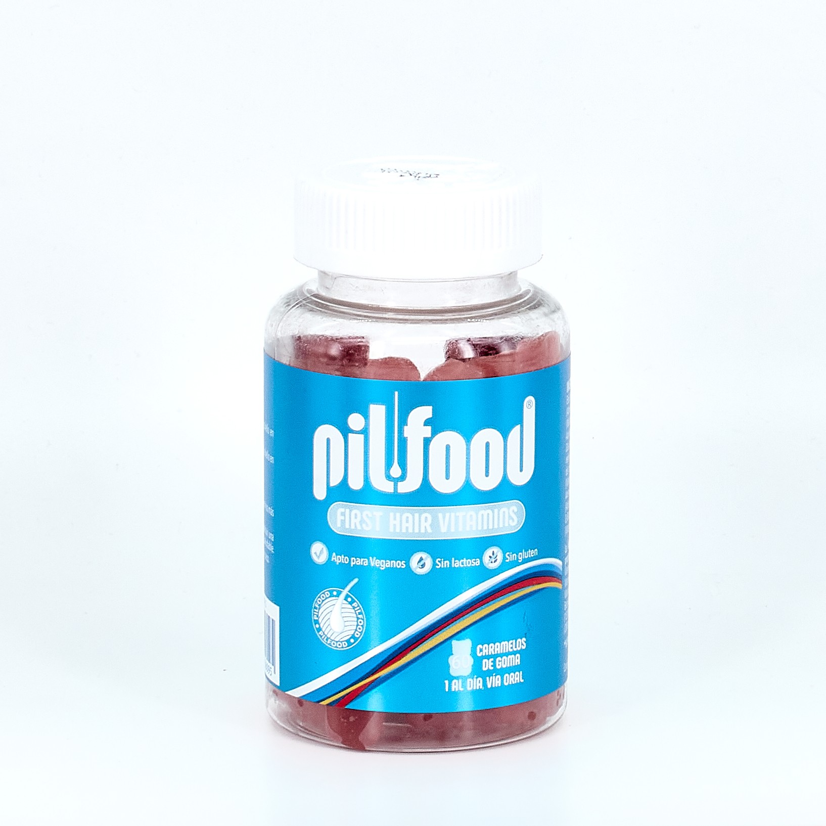 Pilfood First Hair Vitaminas, 60 balas gomosas.