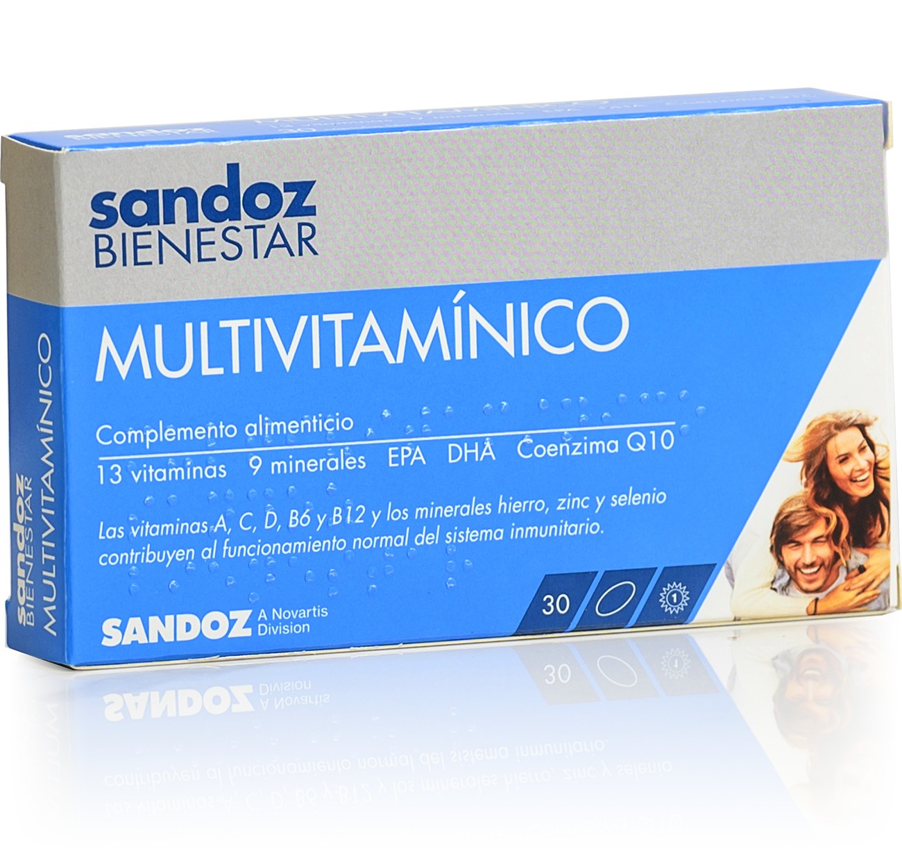 Sandoz Wellness Multivitamin Adulto, 30 cápsulas