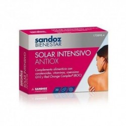 Sandoz Antiox Intensive Sun Wellness, 30 cápsulas