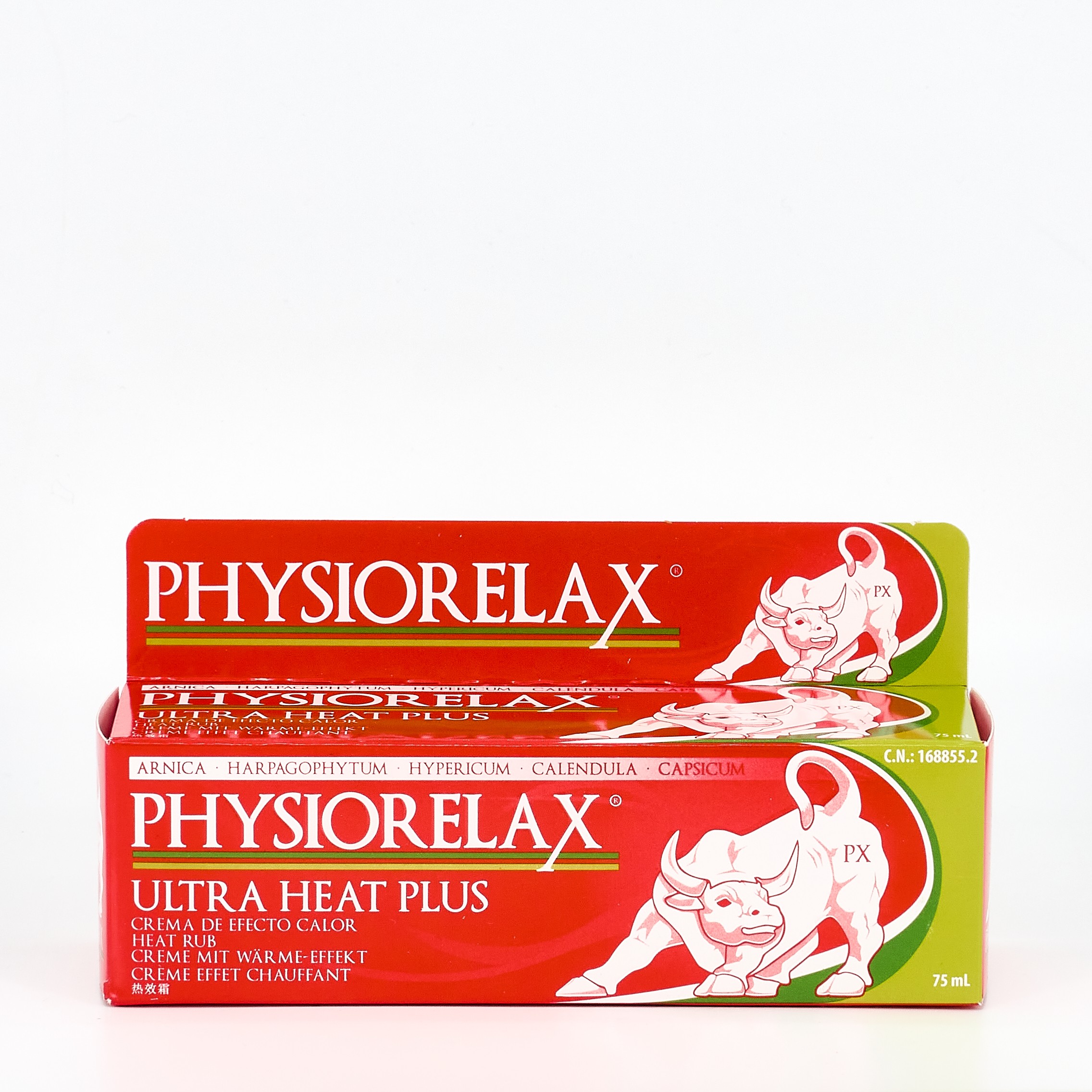 Physiorelax Ultra Heat Massagem Desportiva, 75ml.