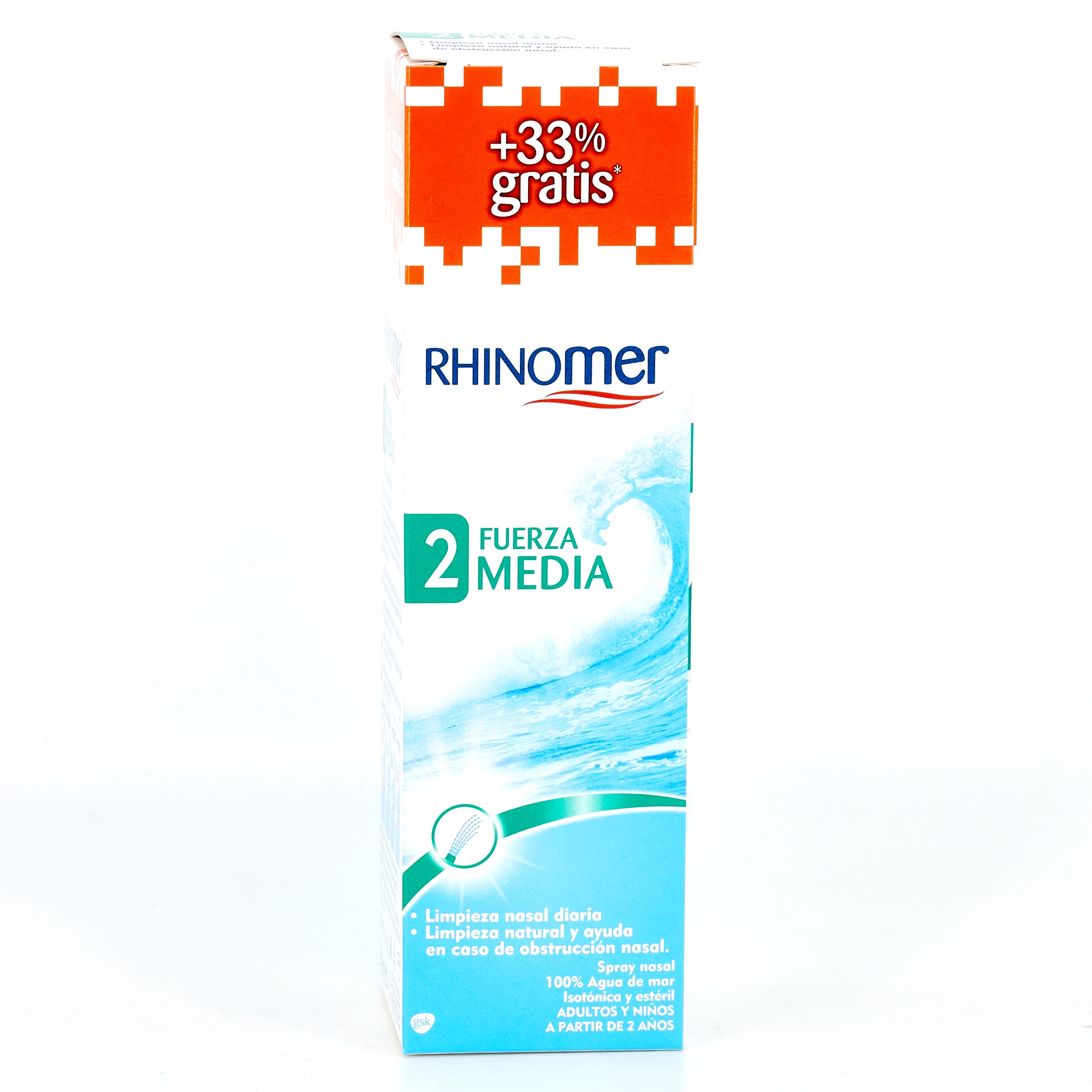 Rhinomer Strength 2 Médio, 135+45 ml