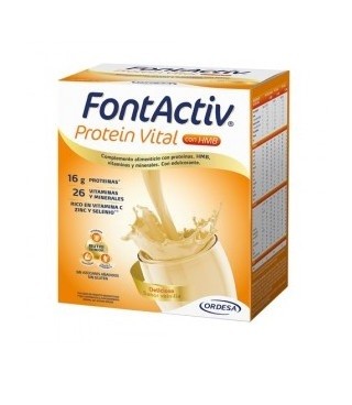 FontActiv Protein Vital Vanilla, 14 sachês