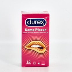 Durex Dame Placer Pleasure Max, 12 Preservativos
