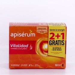 Vitality apiserum, 60+30 cápsulas