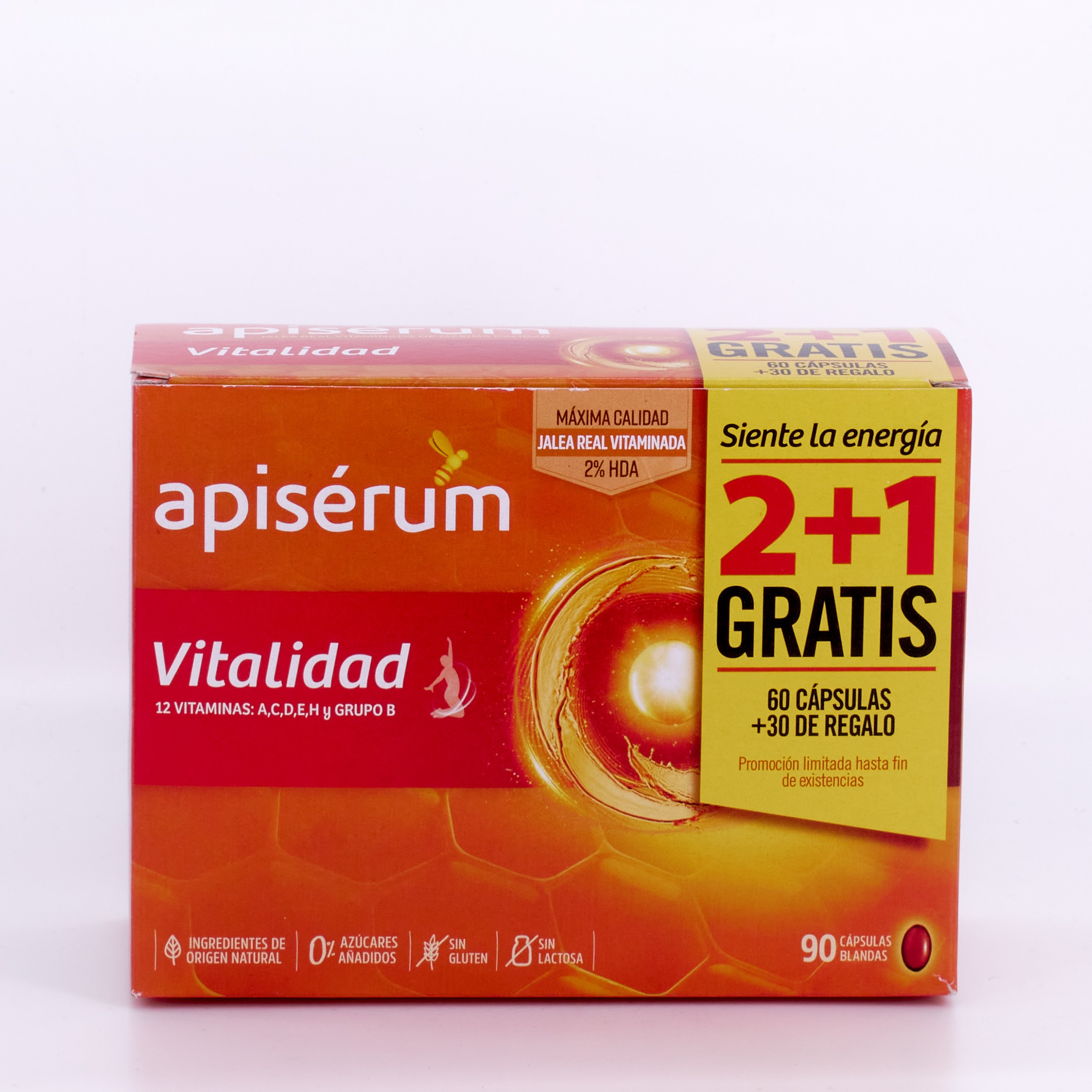 Vitality apiserum, 60+30 cápsulas