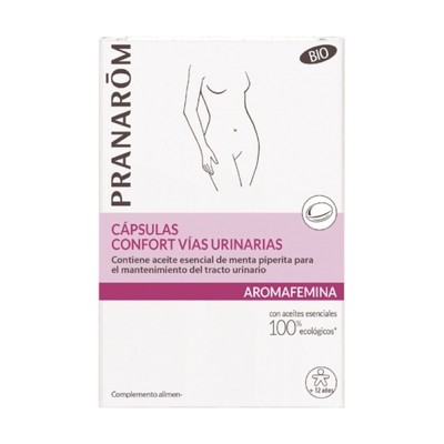 Pranarom Aromafemina Urinary Comfort BIO, 30 cápsulas