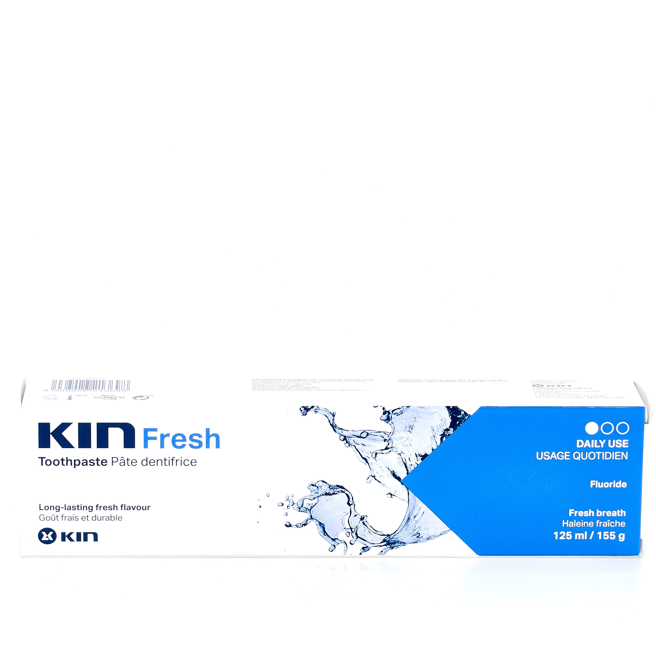 Creme dental Kin Fresh Fresh Breath, 125ml.