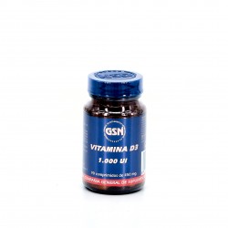 GSN Vitamina D3. 1000 UI, 90 comprimidos