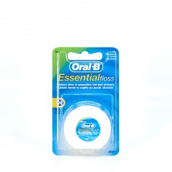 Oral-B Essencial fio dental seda dental con cera, 50 m