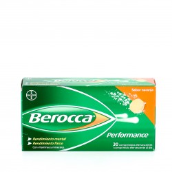 Berocca Performance Orange Flavour 30 comprimidos efervescentes