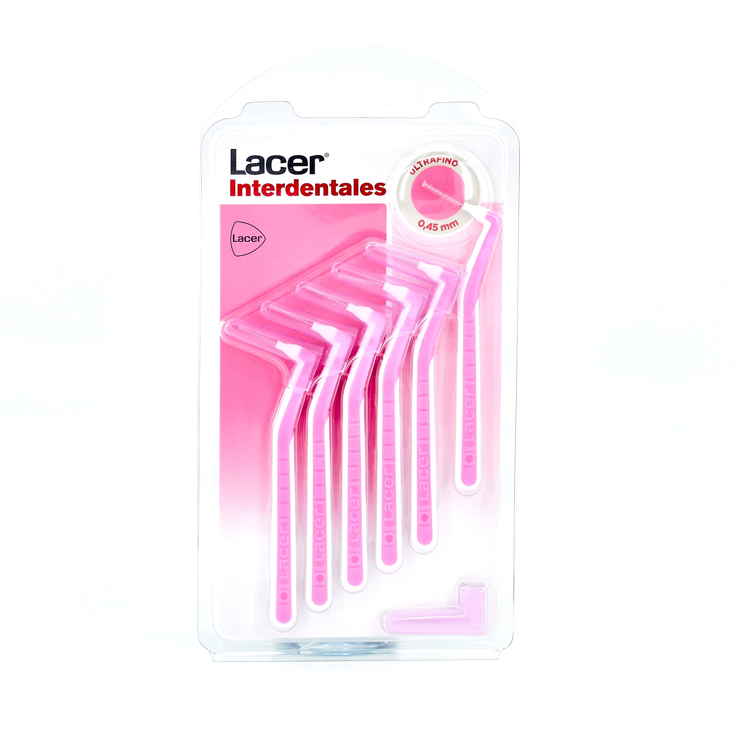 Angular ultra-fino lacer interdental, 6 pcs