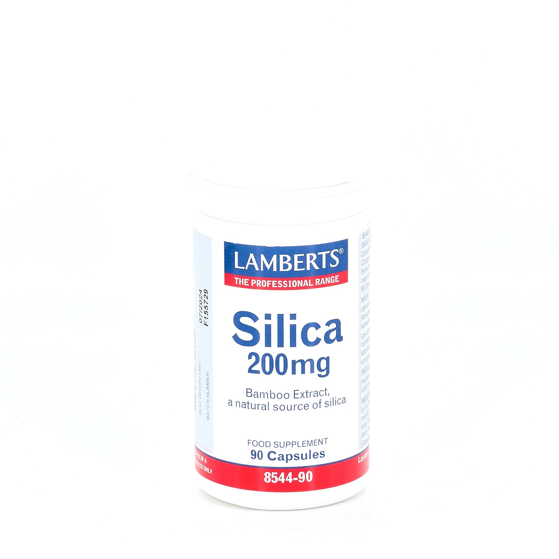 Lamberts Silicon 200 mg, 90 cápsulas.