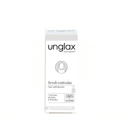 Unglax Scrub Cuticle Gel Esfoliante, 10ml