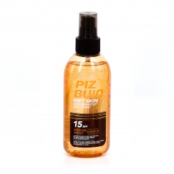 Piz Buin FPS15 Spray de Pele Molhada Transparente, 150ml.