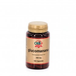 Obire Glucomanana 500 mg, 100 cápsulas.