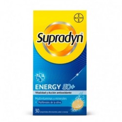 Supradyn Energy 50+, 30 comprimidos efervescentes