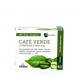 Nature Essential Café Verde Complex 2.800mg, 60 cápsulas.