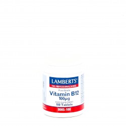 LAMBERTS Vitamina B12 100 µg, 100 comprimidos.
