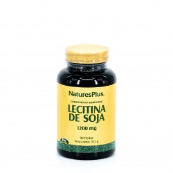 Nature's Plus Soja Lecitina 1200 mg. 90 pérolas