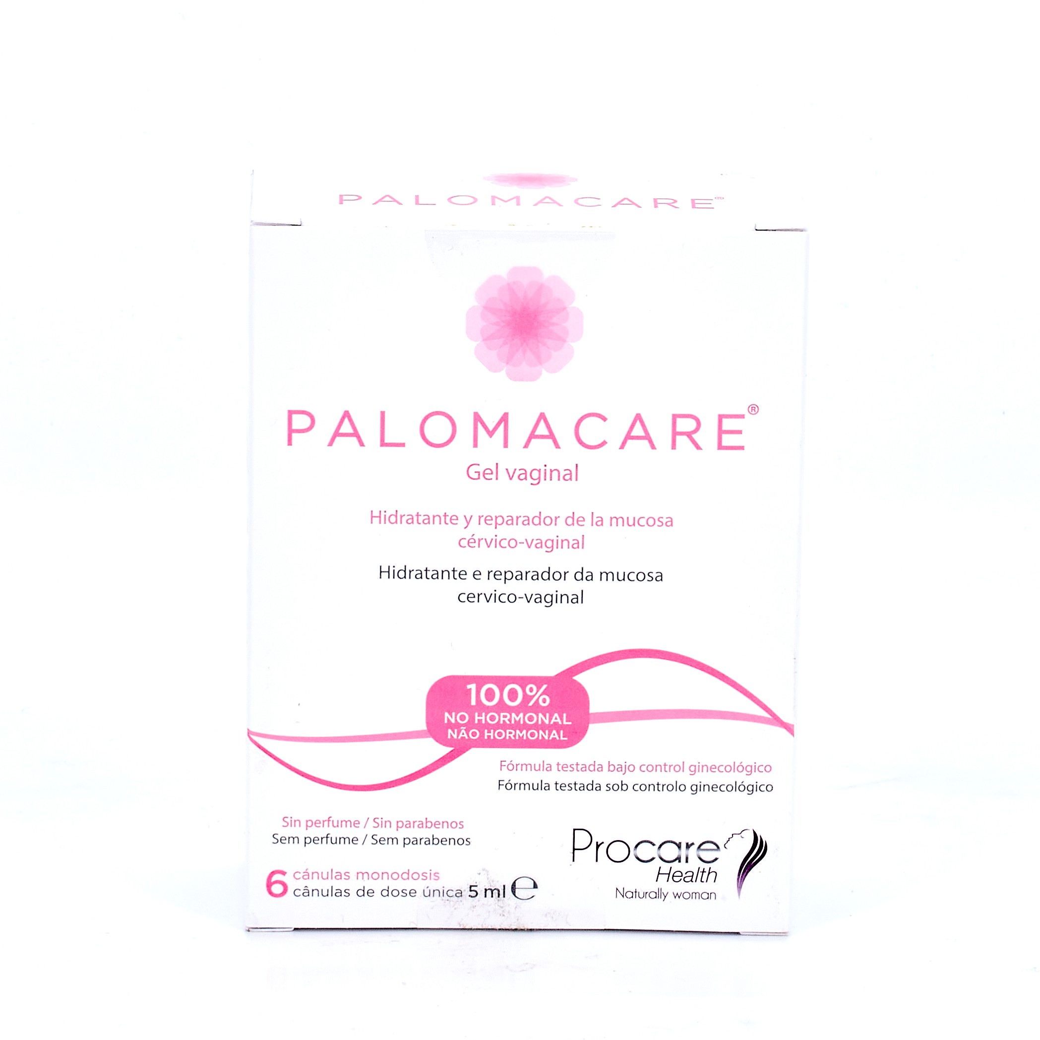Palomacare Gel Vaginal, 6 cânulas de dose única 5ml.