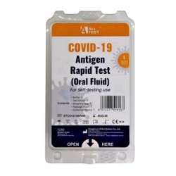 Teste de antígeno de saliva Pharmasur, 1 unidade
