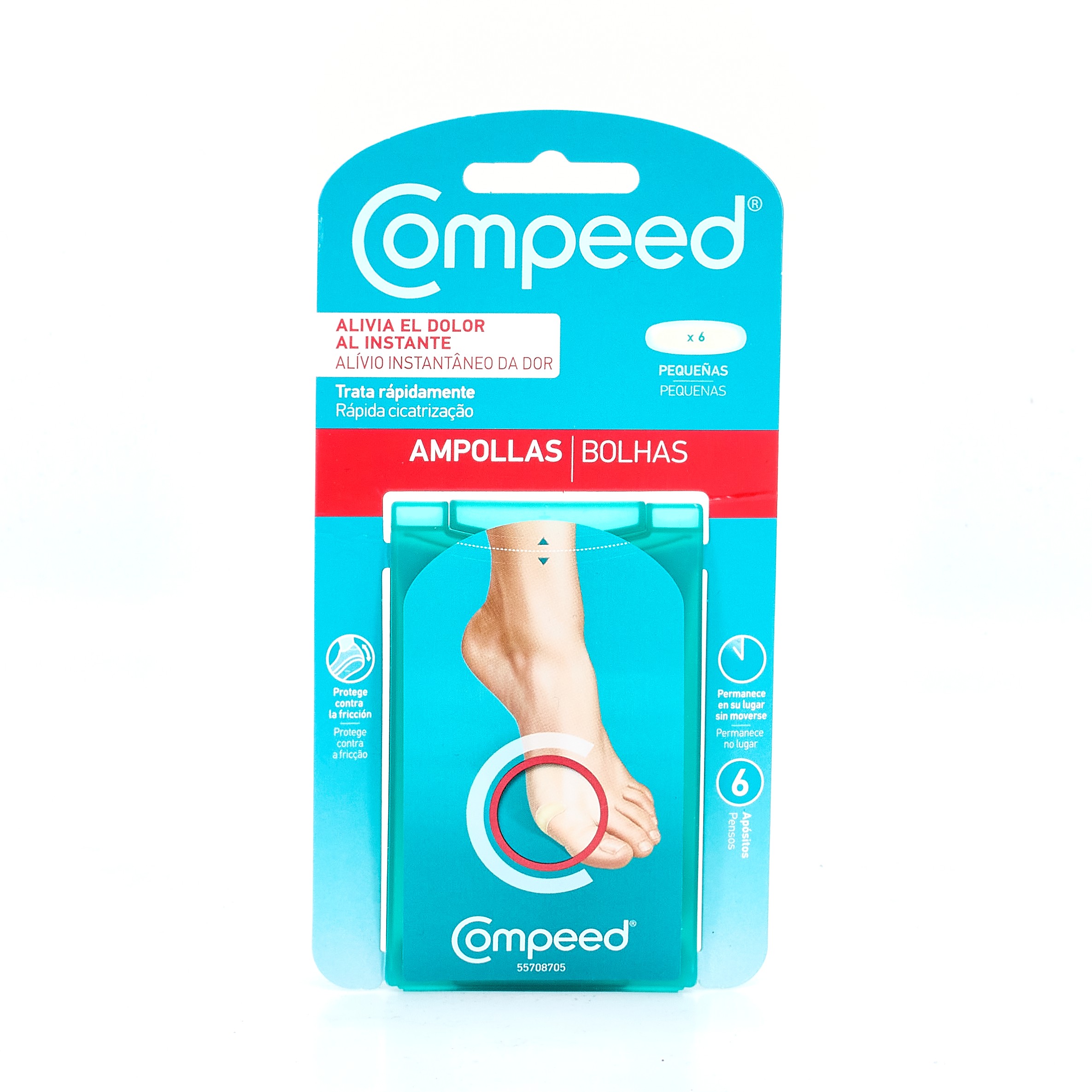 Compeed ampolas pequenas, 6 pcs