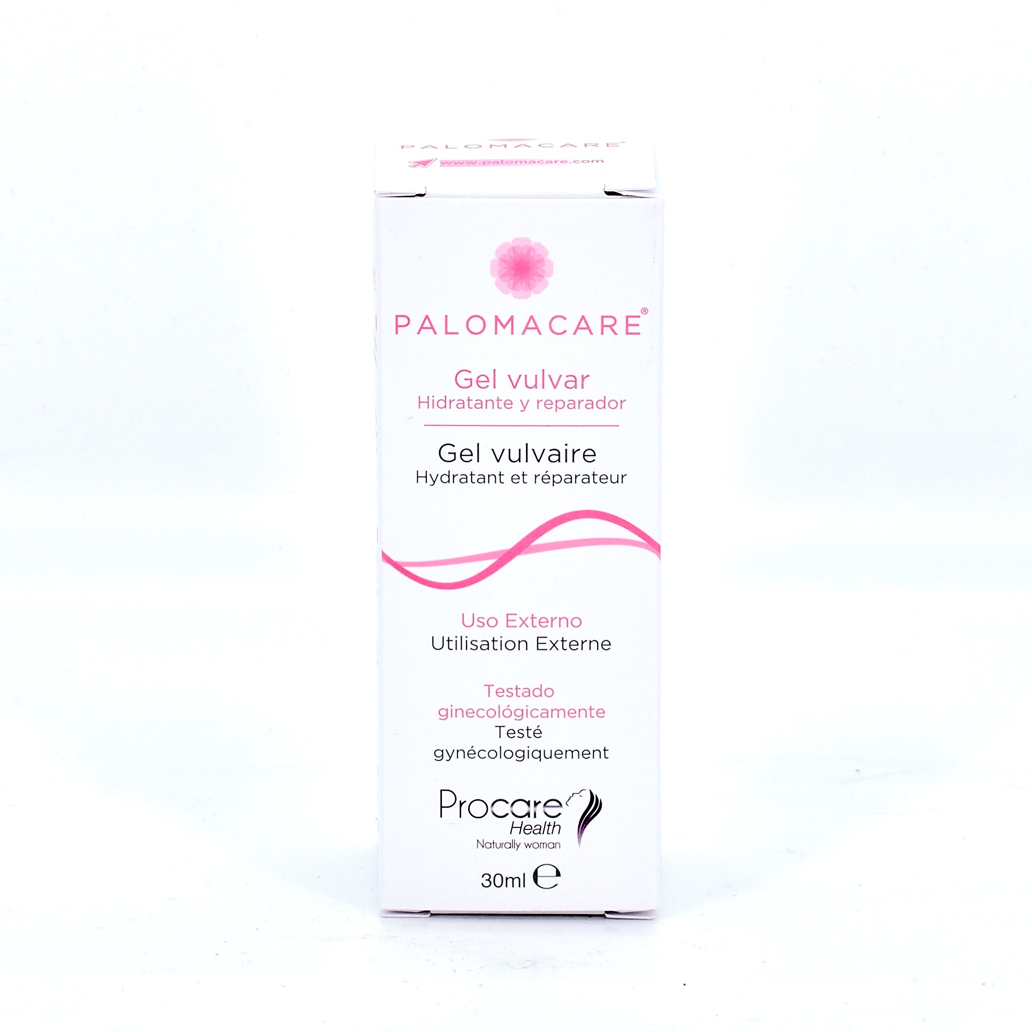 Palomacare Hidratante & Gel Reparador Vulvar, 30 ml.