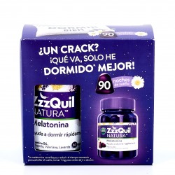 Zzzquil Natura melatonina pack, 60 + 30 cápsulas