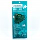 FFP2 Máscara de peixe verde oliva, 1 pc.