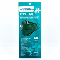FFP2 Máscara de peixe verde oliva, 1 pc.