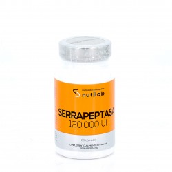 Nutilab Serrapeptase, 60 cápsulas