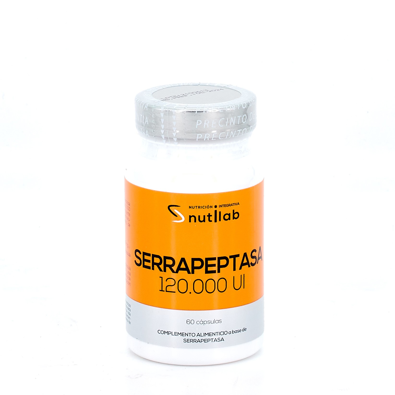 Nutilab Serrapeptase, 60 cápsulas