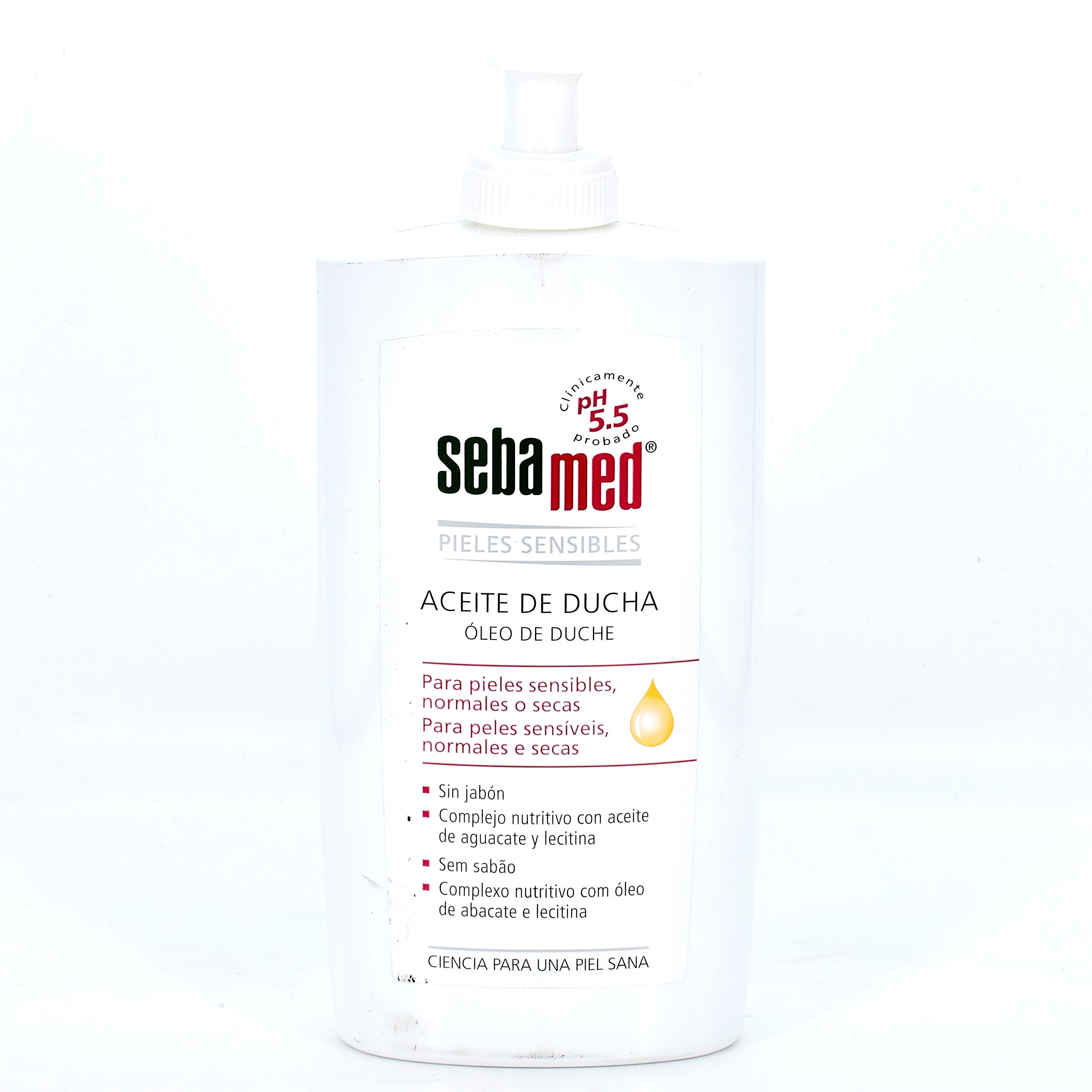 Óleo de Banho Sebamed, 500ml.