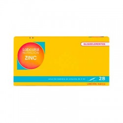 Labcatal Nutrition Zinco 67.4ug/2ml, 28 ampolas