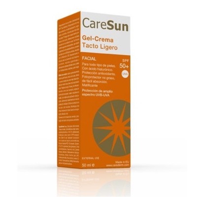 CareSun Light Touch Gel Creme FPS 50+, 50 ml