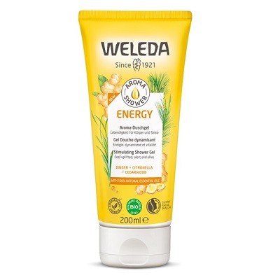 Weleda Aroma Shower Energy Shower Gel, 200 ml