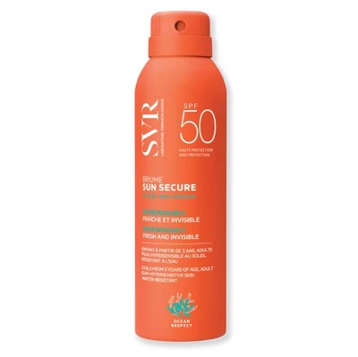 SVR Sun seguro brume biodegradável FPS50+, 200 ml