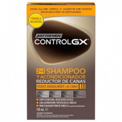 Só para homens ControlGX 2in1 Shampoo Redutor Cinza & Condicionador, 118ml