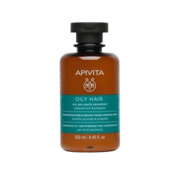 Apivita Balancing Shampoo para cabelos oleosos. 250ml
