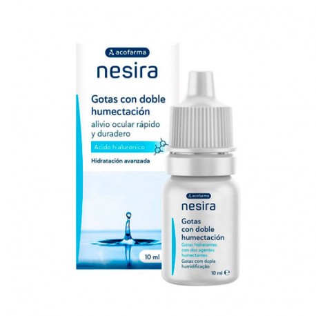 Acofar Gotas Hidratantes de Ácido Hialurônico, 10 ml.