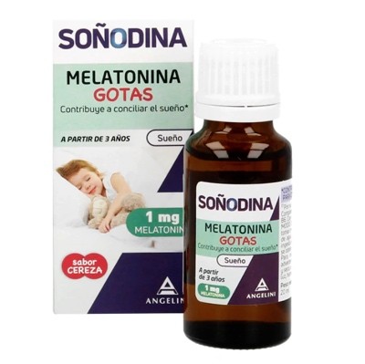 Sleepodin Melatonina Cherry Flavor Drops, 20 ml