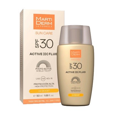 Martiderm sun care SPF30 fluido D ativo, 50 ml