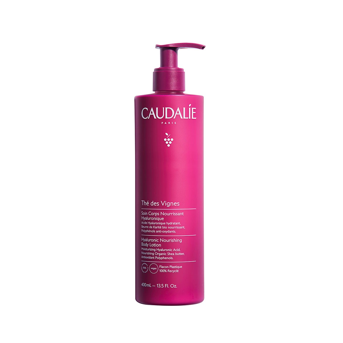 Loção Corporal Caudalie Thé des Vignes, 400ml.