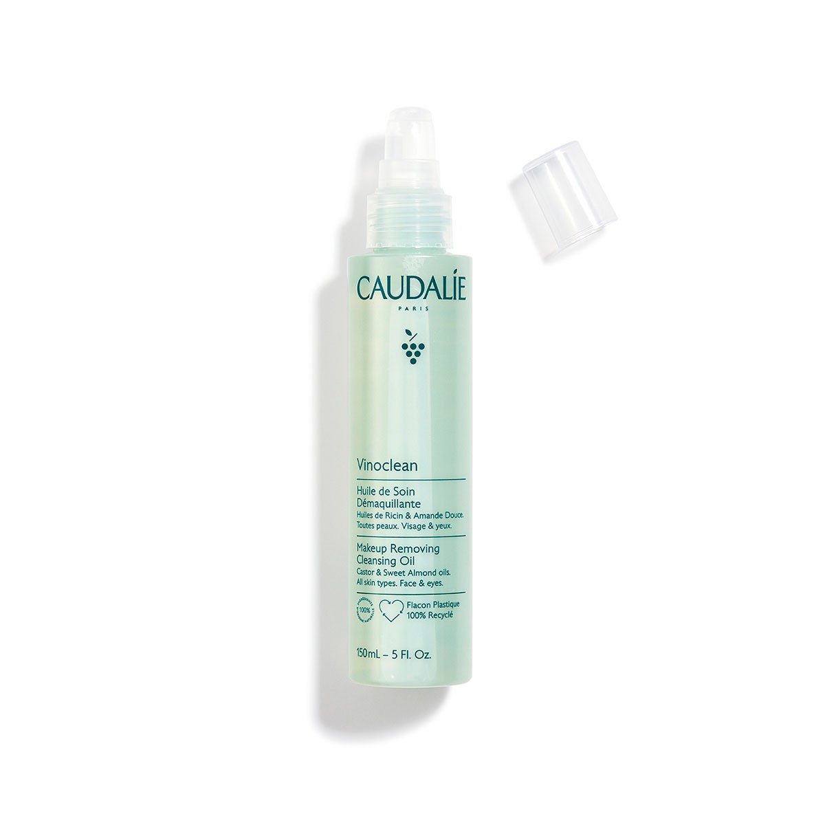 Caudalie Vinoclean Óleo de Tratamento Demaquilante 150ml.