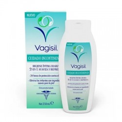Vagisil Higiene Íntima Diária Cuidados com a Incontinência 2 em 1, 250 ml