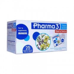 Pharma 3 dieta & detox, 25 filtros