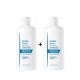 Ducray elution duplo shampoo rebalanceador, 2x400 ml