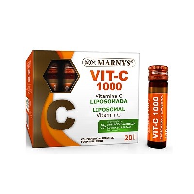 Marnys VIT-C 1000 lipossoma, 20 frascos para injetáveis