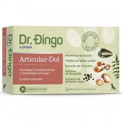 Dr. Dingo Articular-Dol, 20 comprimidos.